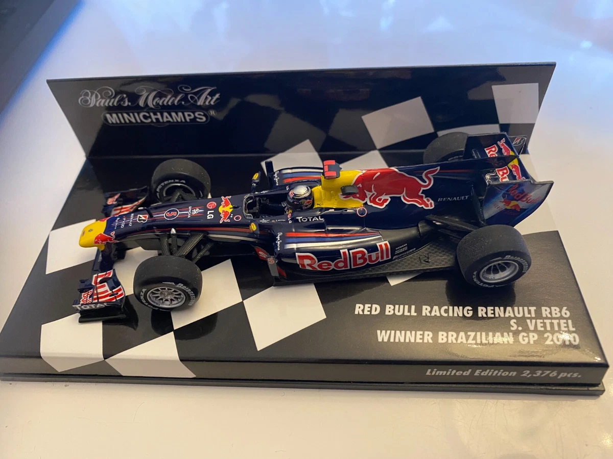 MINICHAMPS Sebastian Vettel RedBull Diecast Formula 1 Cars for