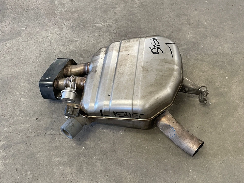 Tubo silenciador escape trasero izquierdo bmw 650i F06 13 14 15 16 4,4 L 1545 OEM Foto 2 de 4