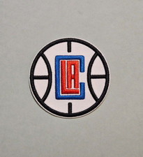 New NBA LOS ANGELES CLIPPERS Embroidered 2.55" Iron On Patch USA