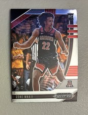 2020 Panini Prizm Zeke Nnaji Rookie Basketball Card #74. rookie card picture
