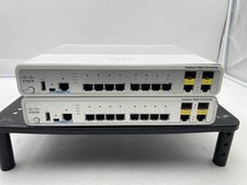 Lot of 2 Cisco Catalyst 3560-CG WS- C3560CG-8TC-S 8-Port Ethernet Switch