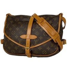 Louis Vuitton Soumire 30 Shoulder Bag Monogram Brown M42256 #BS2246