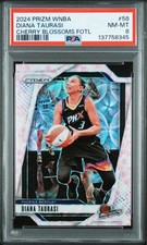 2024 Prizm WNBA Diana Taurasi Cherry Blossoms FOTL /20 PSA 8