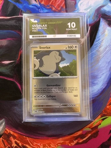 Snorlax 063 Reverse Holo Ace 10