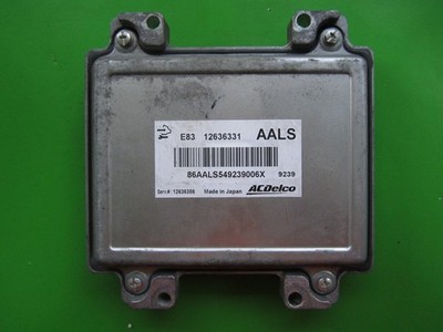 ECU Engine Control Unit Opel Insignia 1.8 12636331 AALS ACDELCO E83