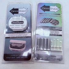 Omni Shaver Silver Arrow Replacement Cartridges (4-pk) BRAND NEW