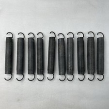 Trampoline Replacement Springs 7 Inch X .75 Inch Lot 10 Heavy Galvanized Steel
