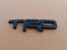 Toyota Tacoma Tundra 4runner Rav4 Trd Emblem Logo Badge Sign Symbol Black A47925