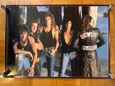 BON JOVI / New Jersey 1988 Japan Original Promo Poster B2 JIS 20x28in 515x728mm