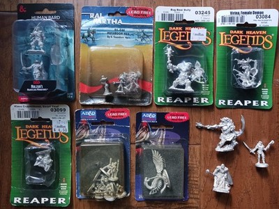 D&D Miniatures Ral Partha Reaper AD&D  WIZKIDS  LOT NEW condition 