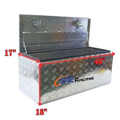 Aluminum Truck Under Bed Pickup RV Truck Storage Tool Box Storage 42''x18''x17''
