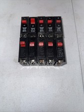 Lot of 10 Bryant Westinghouse BR120 1 Pole 20Amp Circuit Breaker Red Handle