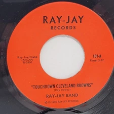 Ray Jay Band Touchdown / Dance Big C 7" 45rpm M- Vinyl 70's Record 45