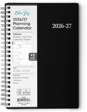2026-2027 Weekly Monthly Academic Planner 5"x8" Enterprise July 26 - June 27