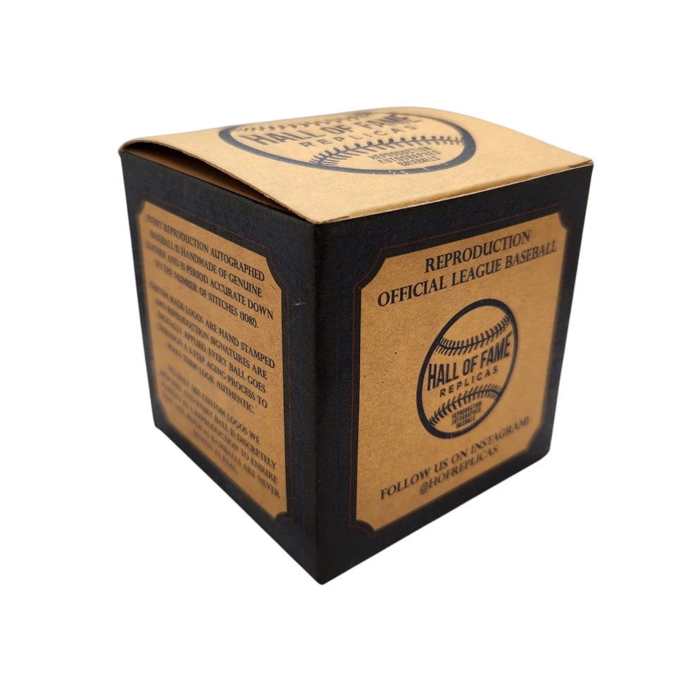 Satchel Paige Autographed 1950s Baseball. Replica Licensed By Paige Estate - Image 3 of 4