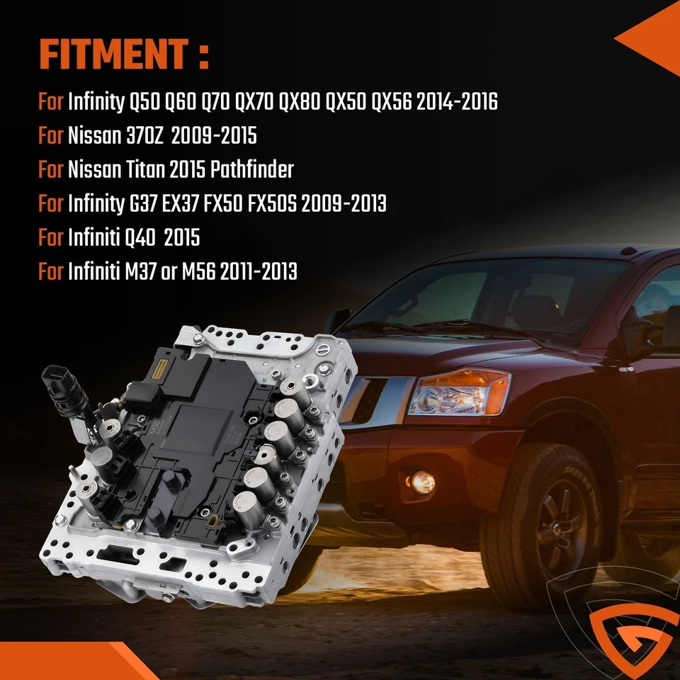 Transmission Valve Body Solenoids For Infinity G37 EX37 2009-2013 TCM M3B JR710E - Изображение 3 из 4