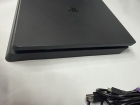 SONY PLAYSTATION 4 SLIM 1TB CONSOLE BUNDLE, Controller, Cables.