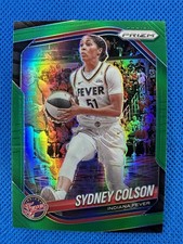 2025 #1 Sydney Colson Panini Prizm Green Prizm Fever