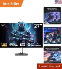 High-Performance 27 Inch Gaming Monitor - 1ms Response Fast IPS Technology