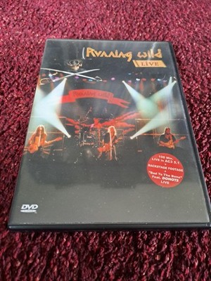 RUNNING WILD - Live DVD / Gun Records 2002 / German Heavy Metal GRAVE DIGGER Top