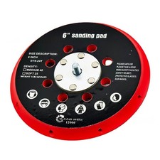 17 Holes Sanding Pad 6 Inch 150mm Compatible with Various Orbital Sanders