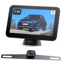 Wired Backup Camera Kit with Monitor, HD 1080P Display for Car 7"