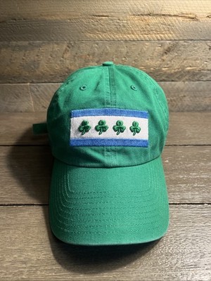 47 Brand Chicago Flag St. Patrick Shamrock Clover Hat Cap Adjustable Strapback