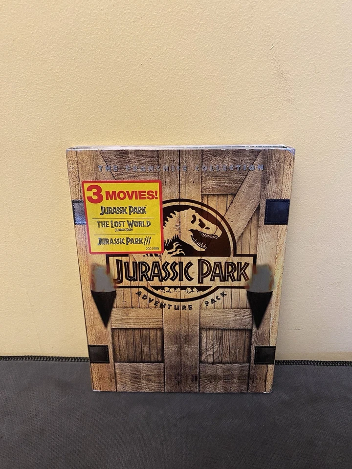 Jurassic Park Adventure Pack The Franchise Collection (DVD 3-Disc Set, 2005) - Image 2 of 4