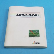 Amiga Basic Book - Vintage Amiga Booklet - Amiga Manual