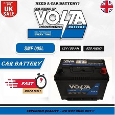 VOLTA BATTERY TYPE 005L 12V 55AH Heavy Duty Car Battery