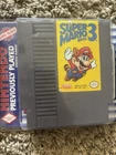 Nintendo Super Mario Bros. 3 NES Platformer Game Cartridge Previously Played