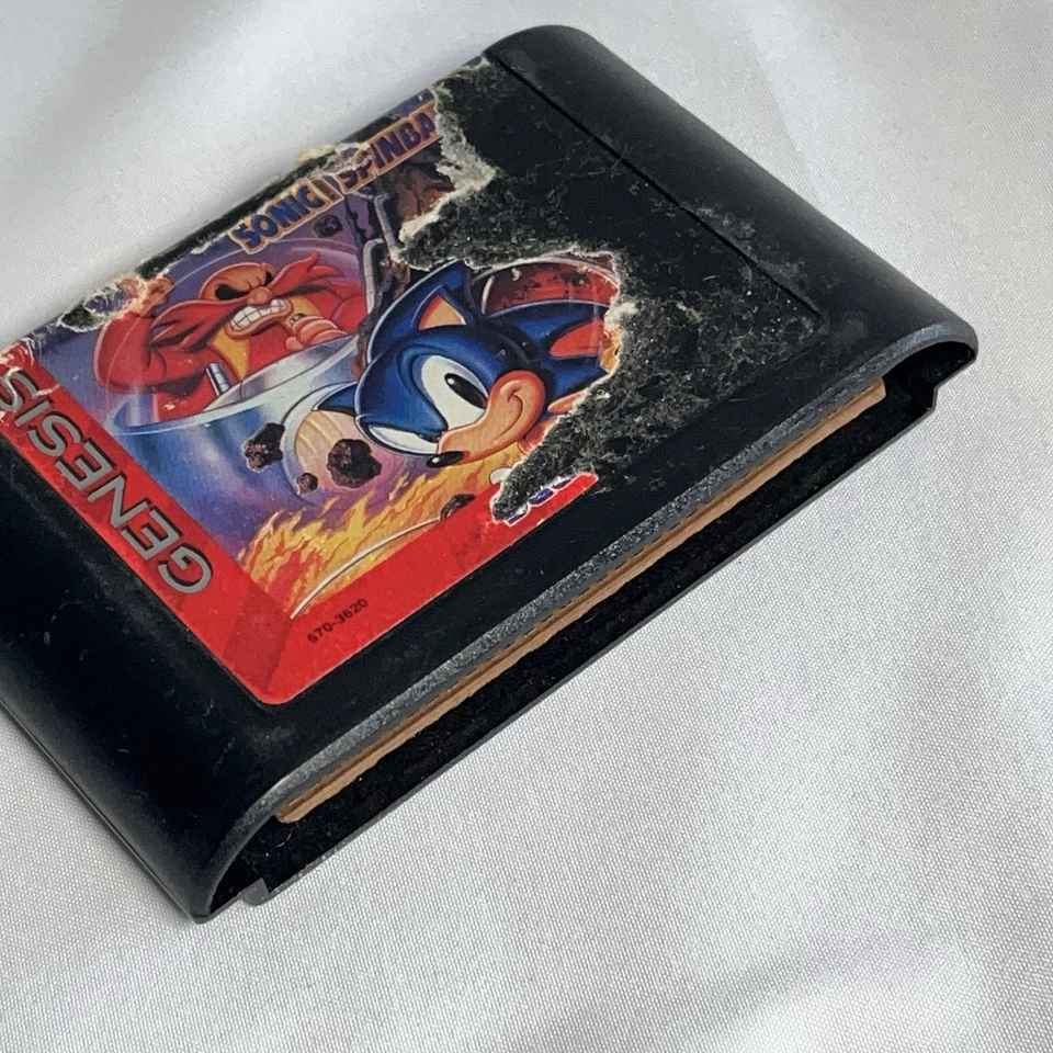 Sonic the Hedgehog Spinball (Sega Genesis, 1993) - Tested Cartridge Only - Image 2 of 4