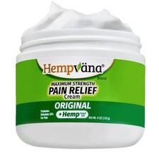 Hempvana Original Pain Cream, Maximum Strength
