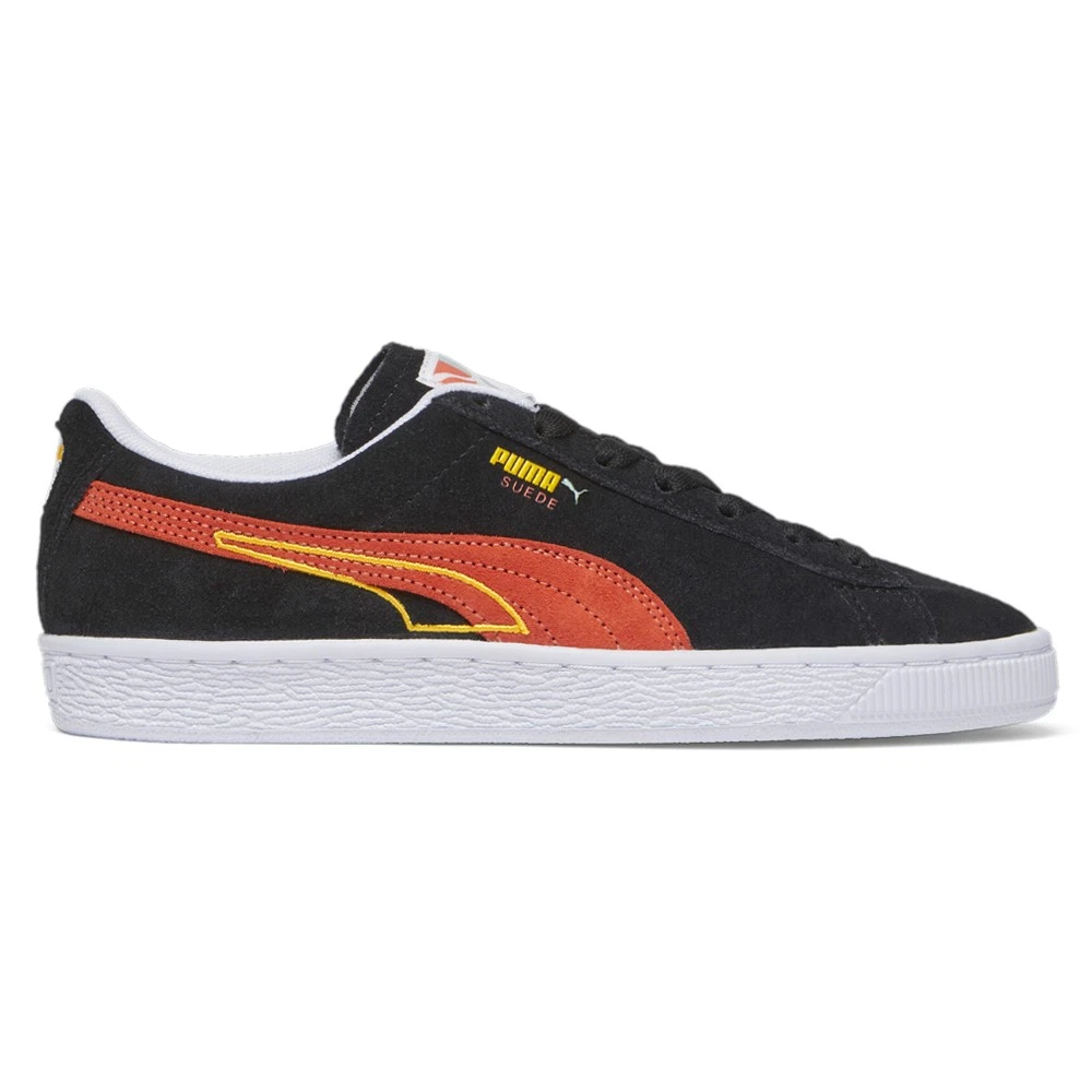 Scarpe casual sneakers PUMA scamosciate marca Love stringate donna nere 39548001