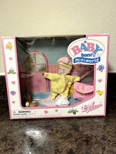 Zapf Creation miniworld Clothing Yellow One Piece Diaper Bottle NEW