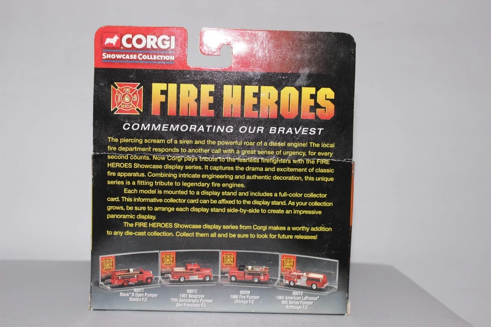 CORGI -FIRE HEROES - MAGIRUS DEUTS - 1/64 SCALE MODEL . New Ex shop stock - Image 4 of 4