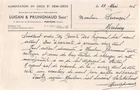 1945 LUGAN & PRUNGNAUD WHOLESALE AND HALF LARGE FOOD IN POITIERS - M. FR
