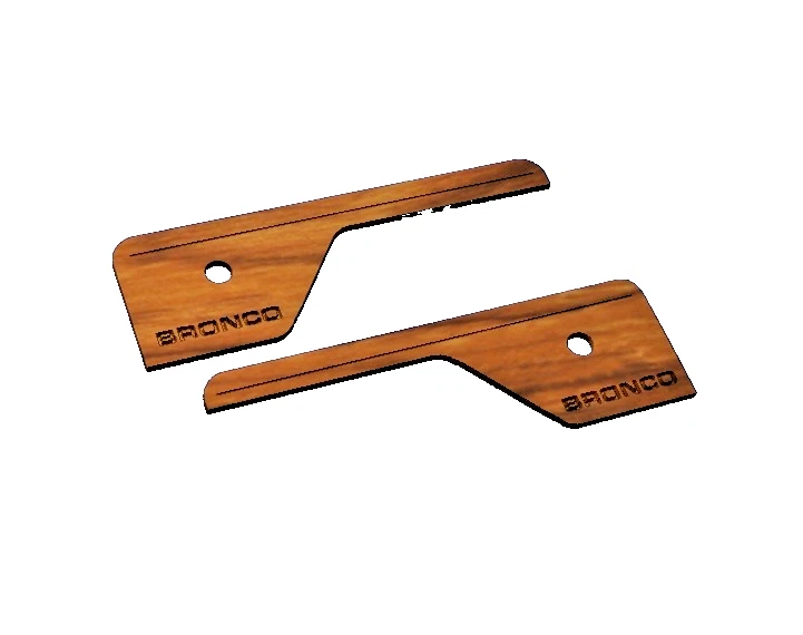 Camión Ford 1973-1979 e insertos de panel de puerta de nogal Bronco 1978-79 - envío gratuito Foto 4 de 4