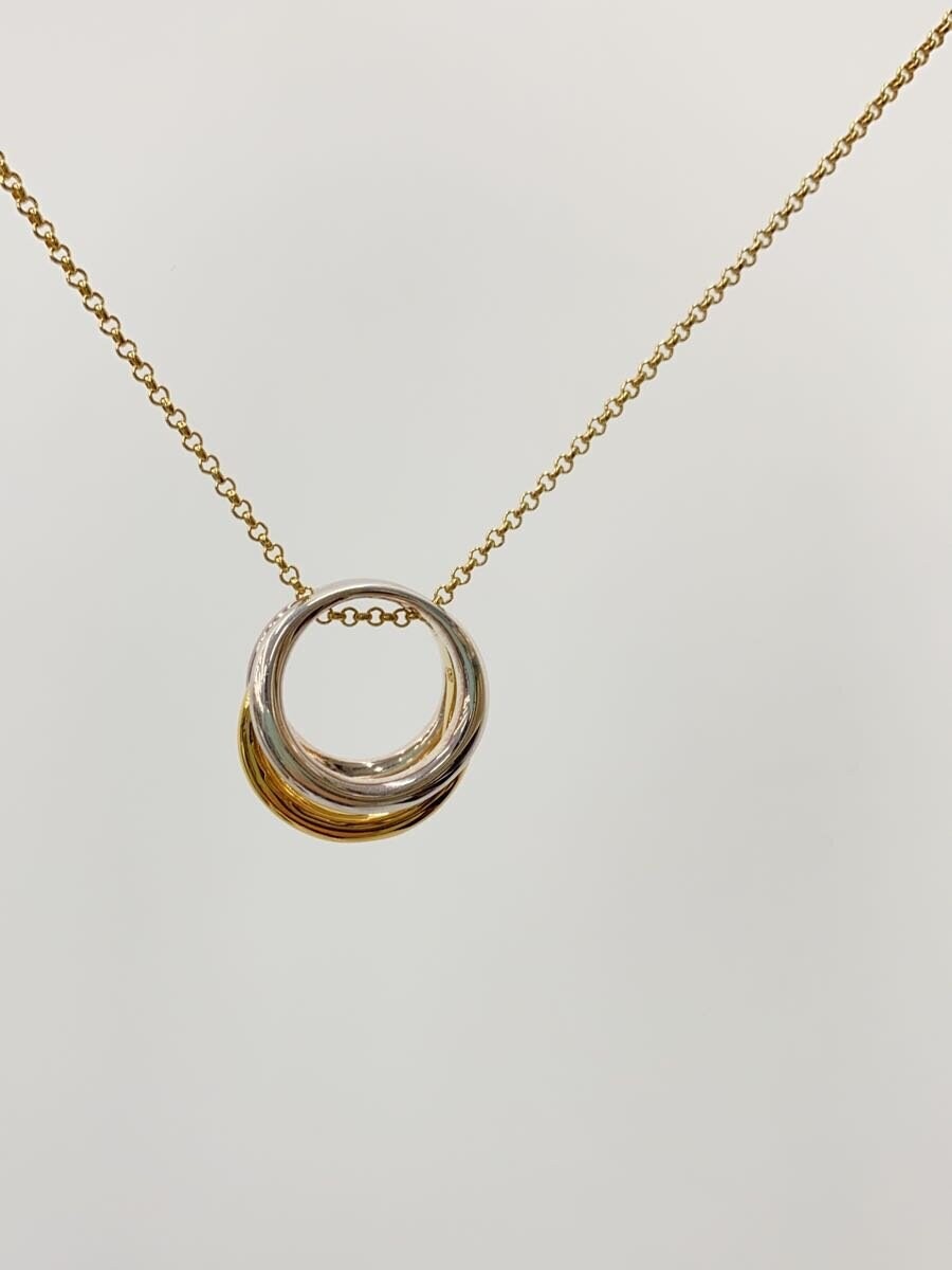 Philippe Audibert Stainless Steel Gold-Tone Ladies Necklace