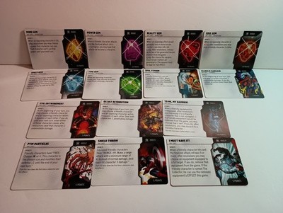 Heroclix Lot Marvel Collector's Trove One Shot Card Complete Set OS001-OS014