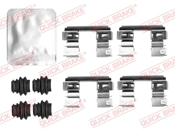 ZubehöRsatz Scheibenbremsbelag Quick Brake 109-0193 FüR Hyundai Santa Fe 4 Tm-image