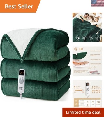 Modern Heated Blanket Throw - Soft, Fast Heat, Perfect for All Seasons, 50 x 60