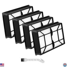 4-Pack Kenmore EF-9 HEPA Filters for Vacuums 31140, 31150, 21814, 81714 + Brush