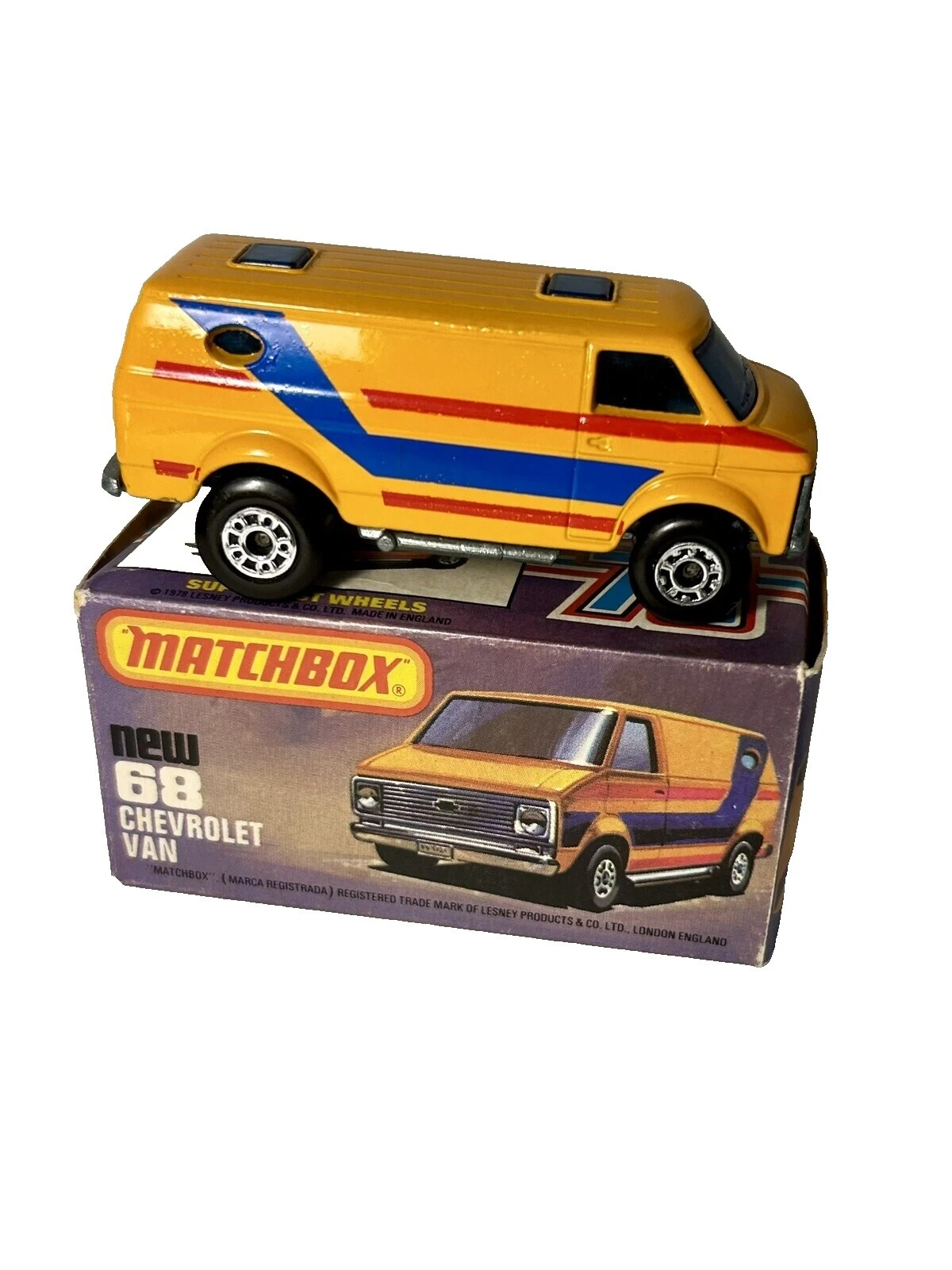 Matchbox Chevrolet 1970 Vehicle Year Vintage Manufacture Diecast Cars, Trucks & Vans