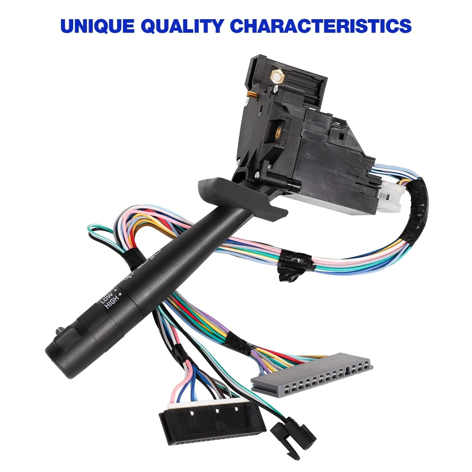 Multifunction Turn Signal Switch for 1995-1999 Chevy Suburban Tahoe Astro Blazer - Imagem 4 de 4