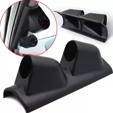 Universal 52mm 2" Dual Gauge Pod Holder A-Pillar  Dashboard Turbo Boost LHD US
