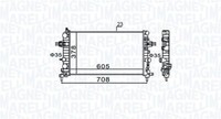 Magneti Marelli KüHler WasserküHler FüR Opel Zafira B Astra H A05 L48 L35 L67