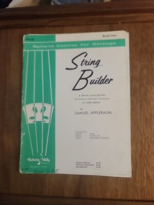 Belwin Course for Strings String Builder Violin by Samuel Applebaum