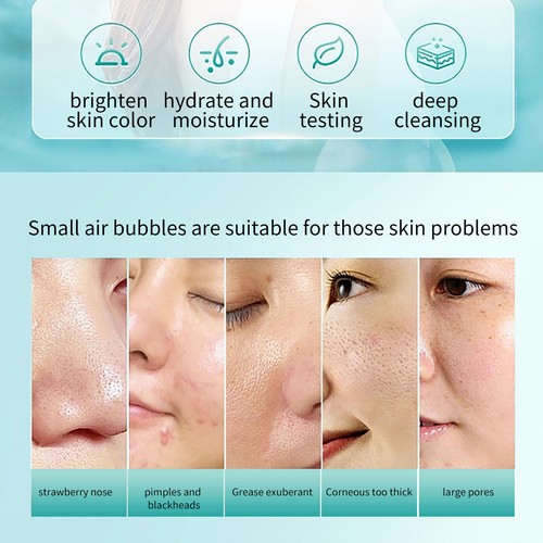 8in1 Hydro Sauerstoff Dermabrasion Gesichtsmaschine Anti-Haarausfall mit Scanner - Bild 6 von 12