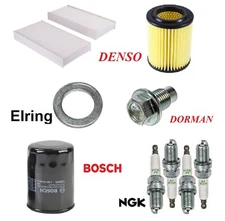 Tune Up Kit Filters Plugs Oil Drain Plug For Honda Element 2.4L 2003-2006
